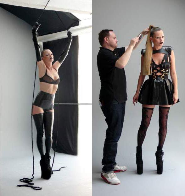 ♠ Kate Moss en mode bondage : un rôle de dominatrix parfait pour I-D Magazine ♠