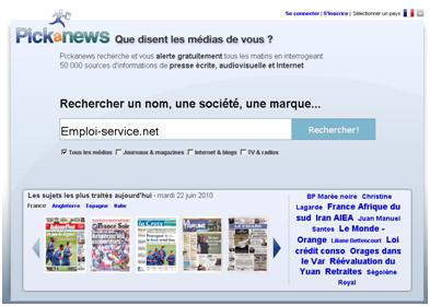Surveillez votre visibilité plurimédia avec Pickanews