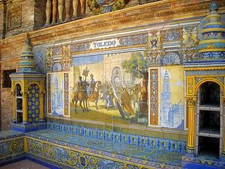 L'expo de 1929: Plaza Espana : Détails L'expo de 1929: Plaza Espana : Détails