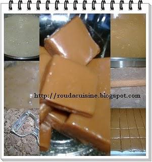 Caramels tendres au chocolat au lait