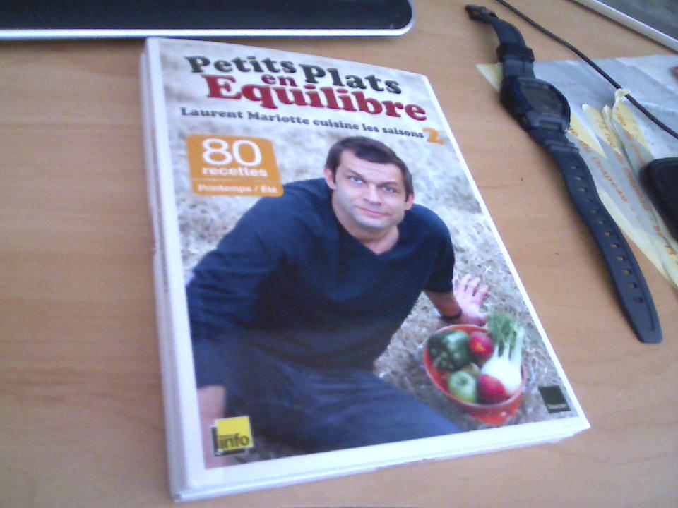 Petit plat en equilibre