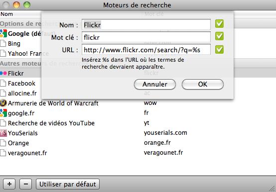Switcher rapidement entre différents moteurs de recherches depuis Chromium
