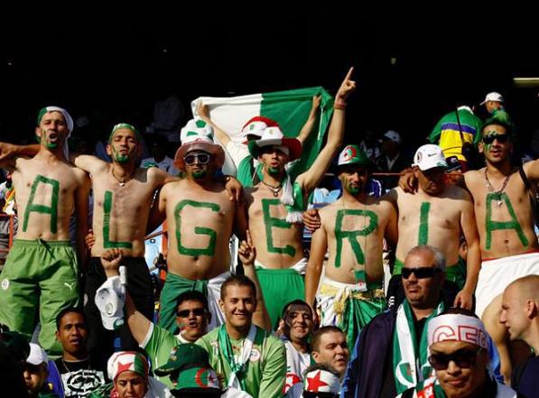 Finalement les performances de leur équipe sont restées sur l'estomac de ces supporters algériens.