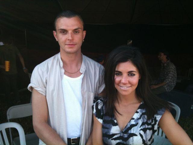 Oh la jolie photo de Theo (Hurts) et Marina & The Diamonds !