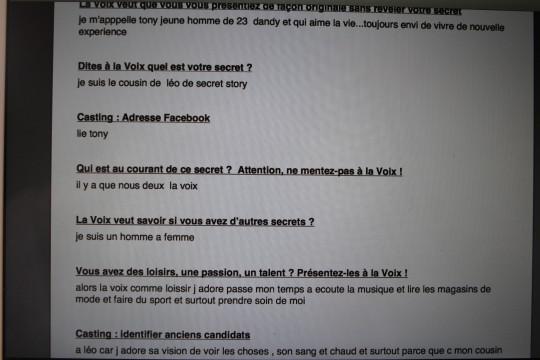 tony1 Secret story 4 – EXCLU – Liste des candidats !