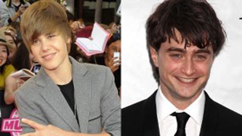 Daniel Radcliffe s'étonne de la voix efféminée de Justin Bieber