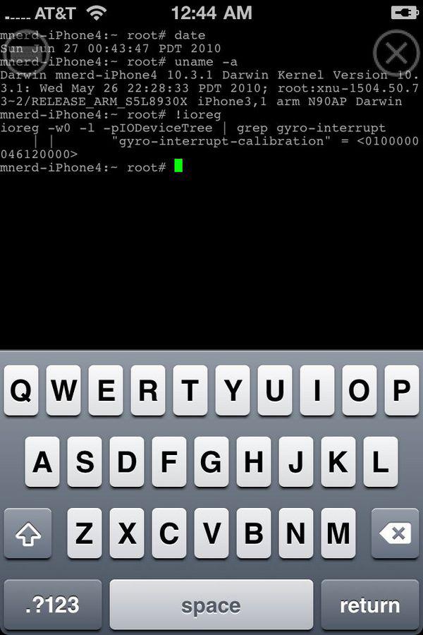 jailbreak iphone 4 verbose L’iPhone 4 iOS 4 déjà jailbreaké !