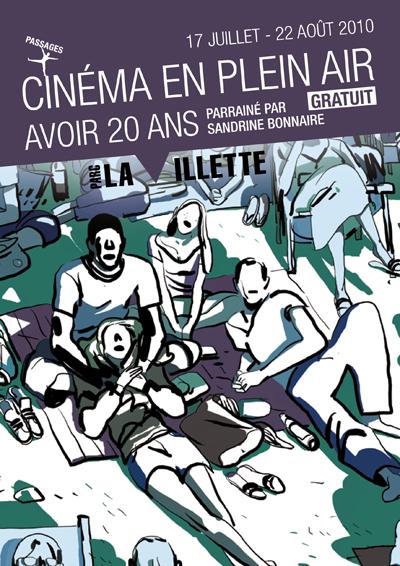 Cinéma en Plein Air @ La Villette ’10