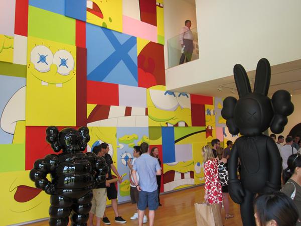 KAWS @ THE ALDRICH CONTEMPORARY ART MUSEUM – OPENING