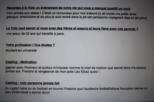 Secret story 4 – EXCLU – La liste des candidats suite !