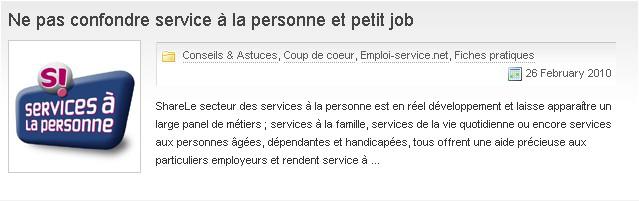 5 raisons de choisir Emploi-service.net