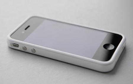 iPhone 4: Photos du Bumper blanc