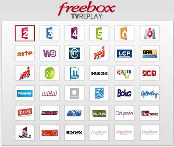Free : avec Freebox Replay, 33 chaînes sont disponibles en catch-up TV