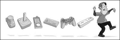 Humour - L'évolution des manettes dans les jeux vidéo... Humour - L'évolution des manettes dans les jeux vidéo...