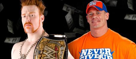 Sheamus Vs John Cena Championnat de la WWE Sheamus sera opposé à John Cena à Money In The Bank
