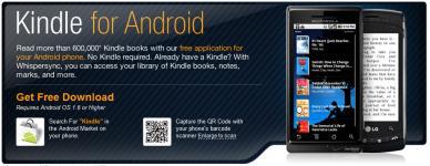 Kindle for Android : maintenant, Amazon est partout