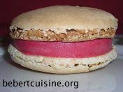 Soirée d’été Macaron glacé à la framboise