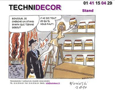 Technidecor, un stand à votre mesure ! Technidecor, un stand à votre mesure !