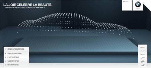 BMW_Kinetic_Website Complément : Le design et la communication créative