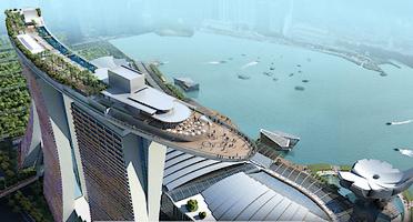 Le Marina Bay Sands et sa piscine Sands SkyPark