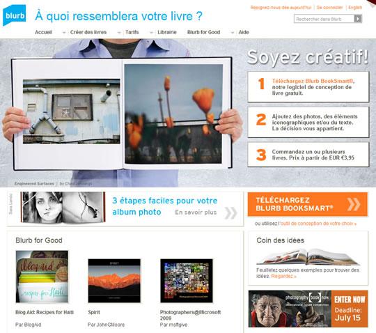 Blurb Blurb disponible en français