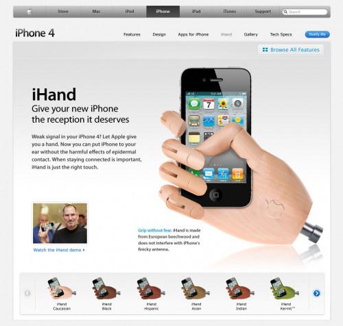 Humour: Comment éviter les coupures réseau iPhone 4 ?
