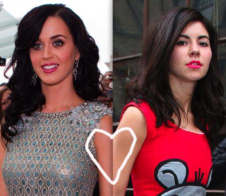 Katy Perry et Marina & The Diamonds, sur le point de collaborer ? Katy Perry et Marina & The Diamonds, sur le point de collaborer ?