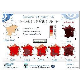 Le réchauffement climatique pourrait abaisser de 40% le niveau des eaux de Garonne et Dordogne