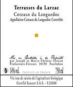 Etiquette d'un vin en terrasses du Larzac DomaineCoston TerrassesLarzac 02 coup de coeur Les Terrasses du Larzac : le nouvel Eldorado Languedocien !