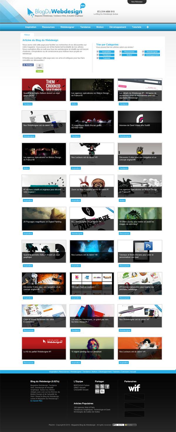 100eme Article du Blog Du Webdesign bilan ! 100eme Article du Blog Du Webdesign bilan !