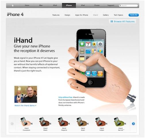 Apple a la solution pour vous et votre iPhone 4…