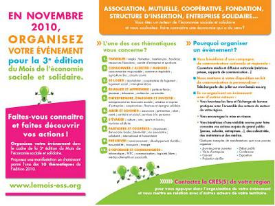 Pour le Mois de l'Economie Sociale et Solidaire en Alsace , je m'engage Pour le Mois de l'Economie Sociale et Solidaire en Alsace , je m'engage