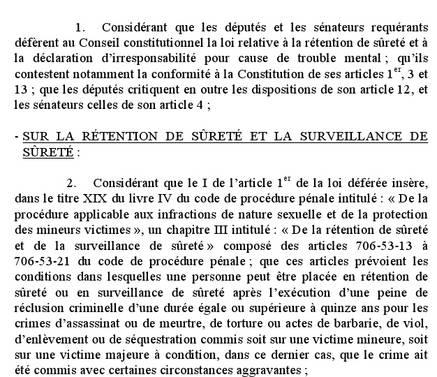 QPC: première facherie entre les voisins du Palais Royal (Cons. constit, n° 2010-9 QPC du 02 juillet 2010 Section française de l’OIP) retetion-surete-cons2.1278083932.jpg