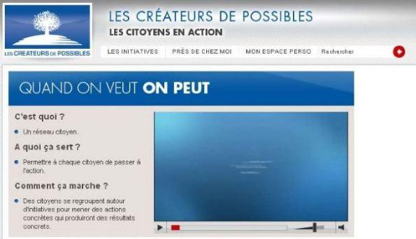 Le réseau social de l’UMP « Les Créateurs de Possibles » : un fiasco à 800 000€
