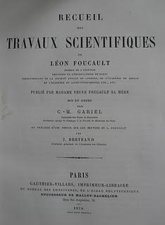 Bibliophilie et Sciences: Foucault, son pendule, son gyroscope et ses miroirs Bibliophilie et Sciences: Foucault, son pendule, son gyroscope et ses miroirs