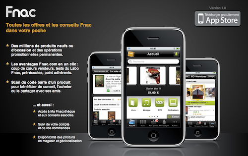 Application Fnac.com Application Fnac.com
