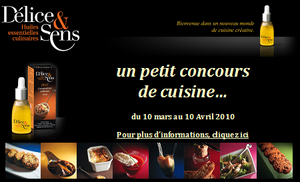 CONCOURS DELICE ET SENS LE RETOUR 50223375