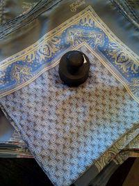 Ma rencontre avec la Maison Charvet, Place Vendôme Foulard charvet