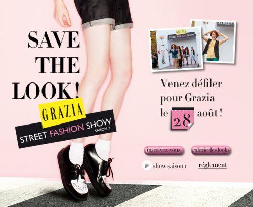 Défilez pour GRAZIA ! Défilez pour GRAZIA !