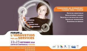 fond Un système de billetterie en ligne pour participer au Forum de l’Innovation par les Services