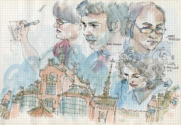 sketchcrawl #27.3 in barcelona sketchcrawl #27.2 in barcelona