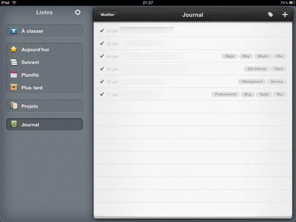 ipad  Mes applications iPad 