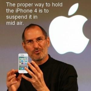 Humour: Comment correctement tenir son iPhone 4 ?