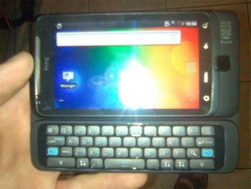 htc-vision- HTC Vision, un frère du Desire à clavier ?