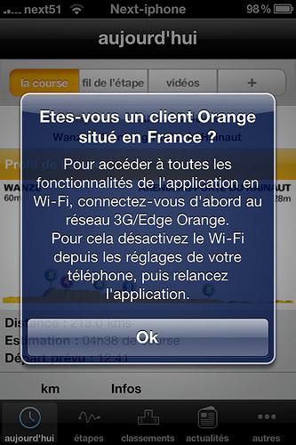 Le Tour de France 2010 sur votre iPhone... Le Tour de France 2010 sur votre iPhone...