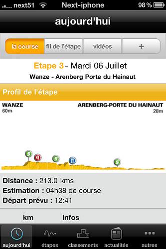 Le Tour de France 2010 sur votre iPhone... Le Tour de France 2010 sur votre iPhone...
