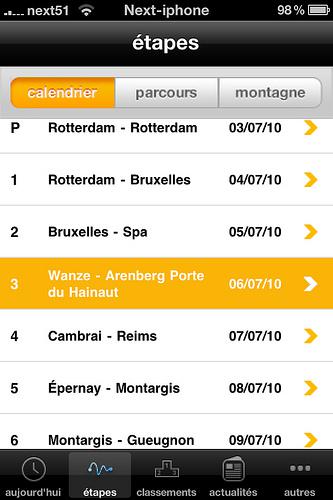 Le Tour de France 2010 sur votre iPhone... Le Tour de France 2010 sur votre iPhone...