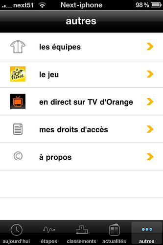 Le Tour de France 2010 sur votre iPhone... Le Tour de France 2010 sur votre iPhone...