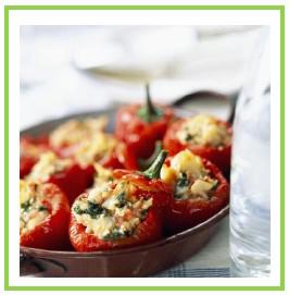 poivron POIVRONS FARCIS AU THON – de Sophie diététicienne