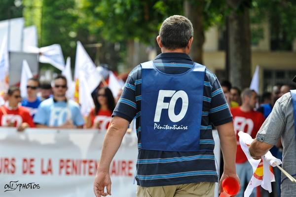 Manifestation du Syndicat Force Ouvrière Pénitentiaire, Paris. manifestation-fo-penitentiaire-06
